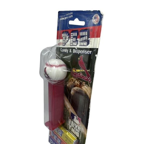 PEZ Candy & Dispenser St. Louis Cardinals MLB - Picture 4 of 6